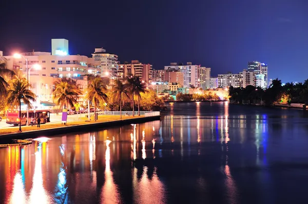 Miami south beach street — Stockfoto