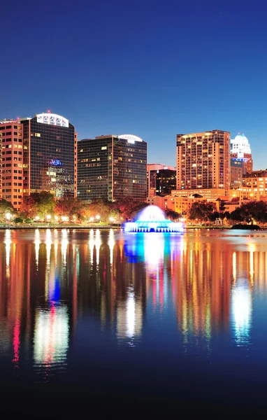 Orlando bei Nacht — Stockfoto