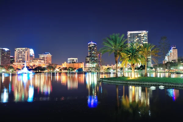 Orlando escena nocturna — Foto de Stock