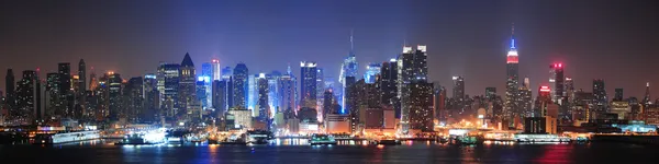 New York-i manhattan midtown városára — Stock Fotó