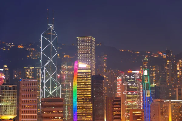 Grattacieli urbani di Hong Kong — Foto Stock