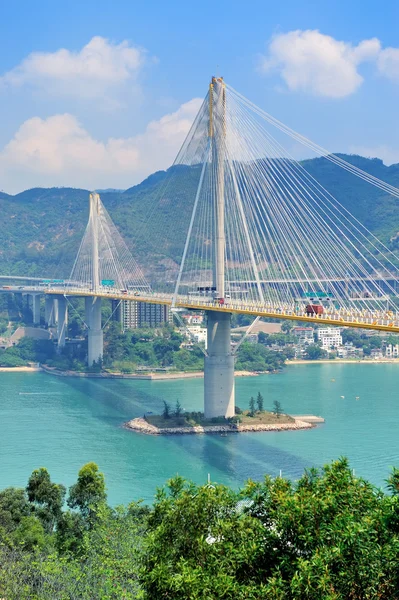 stock image Bridge in Hong Kong