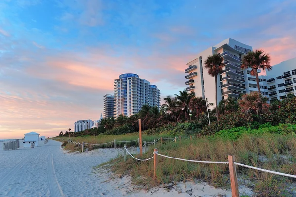 Miami beach havsutsikt — Stockfoto