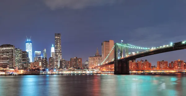 New York City Ponte di Brooklyn — Foto Stock