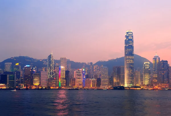 Hong Kong Victoria Harbor mañana — Foto de Stock
