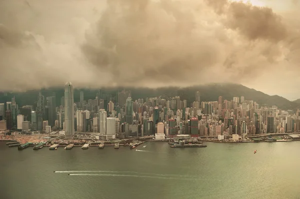 Αεροφωτογραφία του Χονγκ Κονγκ — Φωτογραφία Αρχείου