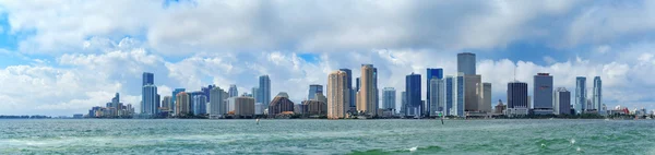 Miamis skyline - Stock-foto