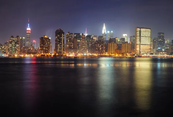 New York'un manhattan panorama — Stok fotoğraf
