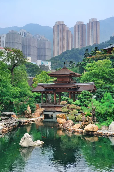 Гонконгский сад — стоковое фото