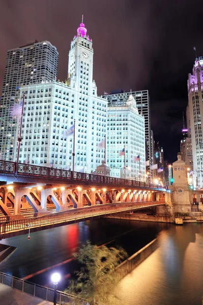 Chicagofloden promenad — Stockfoto