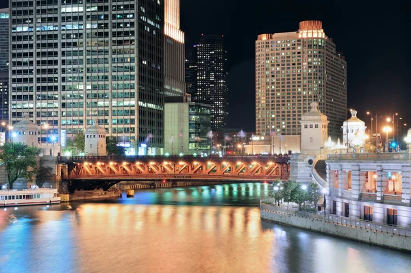 Passeio do rio chicago — Fotografia de Stock