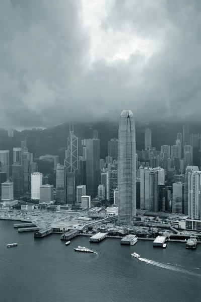香港鸟瞰图 — 图库照片