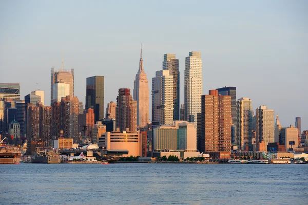 Manhattan skymning — Stockfoto