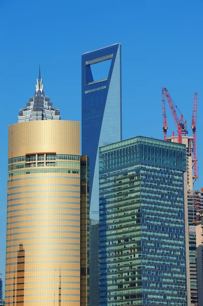 Skyline von Shanghai — Stockfoto