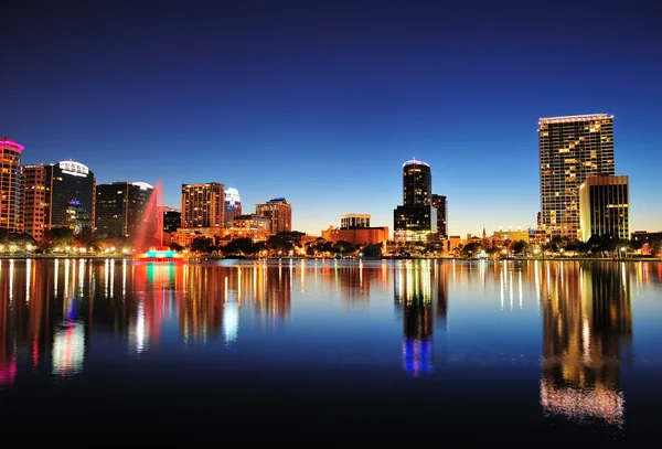 Orlando v noci — Stock fotografie