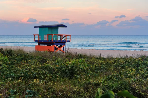 Miami South Beach sunset — Stock Photo, Image