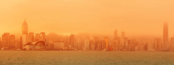 Λιμάνι victoria Χονγκ Κονγκ — Φωτογραφία Αρχείου