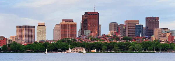 Βοστώνη θέα στο ποτάμι — Φωτογραφία Αρχείου