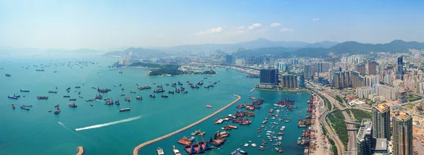 Hong Kong aerial — Stock Photo, Image