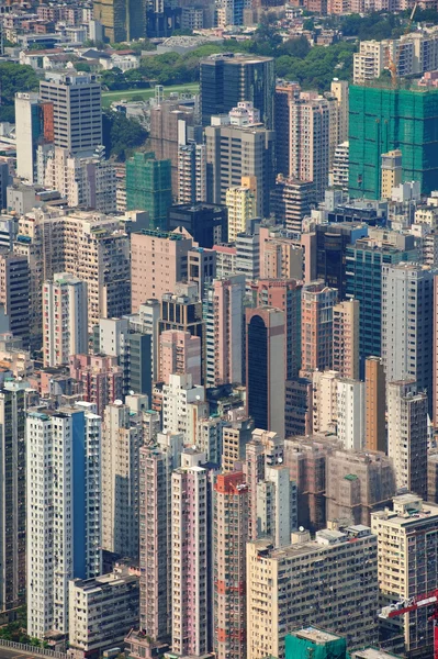 Hong kong luchtfoto — Stockfoto
