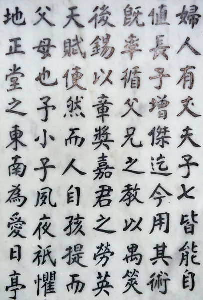 Chinesische Schriftzeichen — Stockfoto
