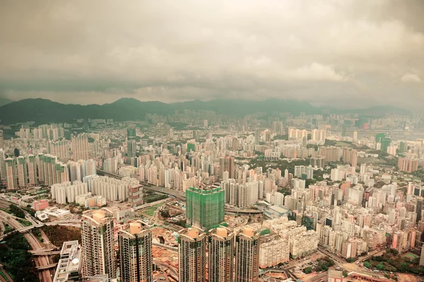 Hong kong Luftaufnahme — Stockfoto