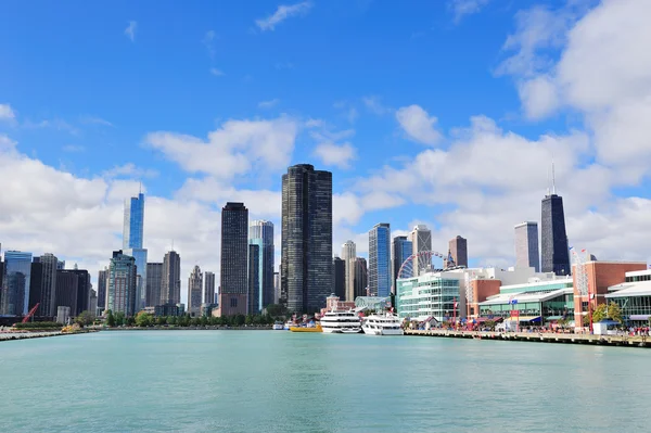Chicago city downtown — Stock Photo, Image