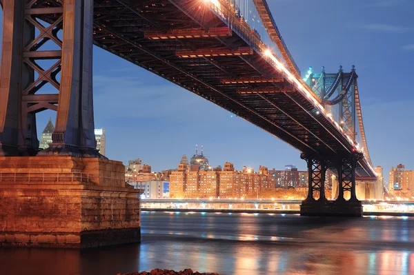 New York City Manhattan Bridge — Stock Photo, Image