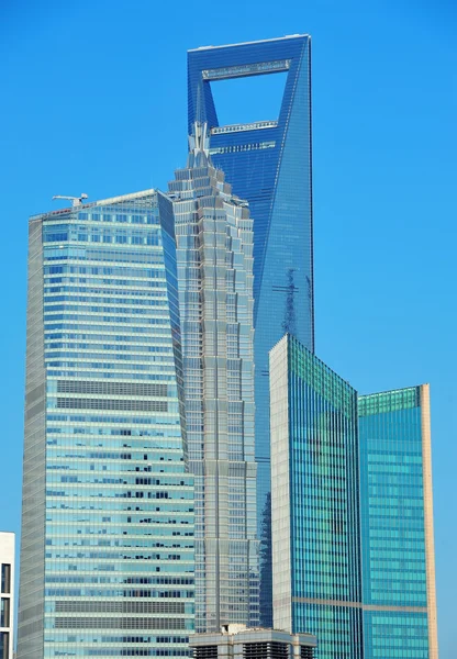 Shanghai skyline - Stock-foto