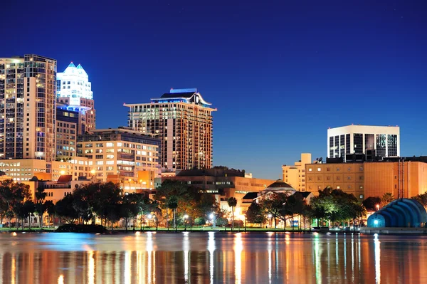 Orlando at night — Stock Photo, Image