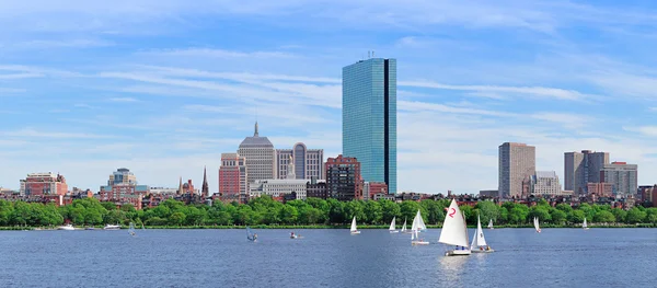 Boston Charles River panorama — Stock Photo, Image