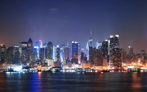 Нью-Йорк Манхэттен — стоковое фото