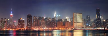 New York'un manhattan panorama