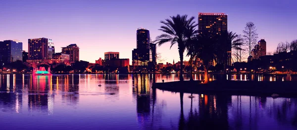 Silhouette Orlando — Foto Stock