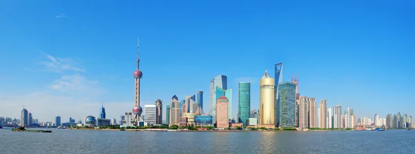 Shanghais skyline — Stockfoto