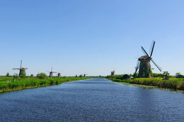 stock image Mill Network at Kinderdijk-Elshout, Netherlands