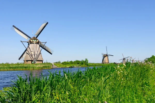 stock image Mill Network at Kinderdijk-Elshout, Netherlands