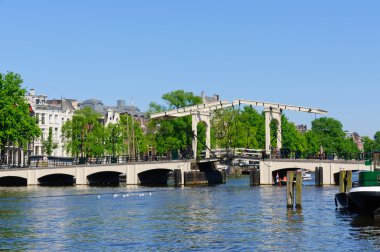 magere brug Amsterdam, Hollanda