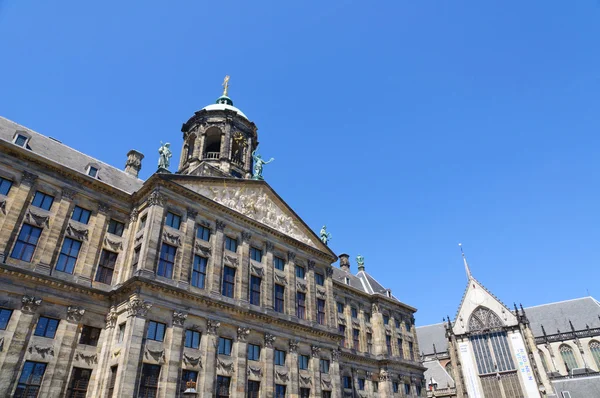 Koninklijk Paleis în Amsterdam, Olanda — Fotografie, imagine de stoc