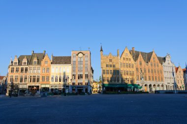 markt (Pazar Meydanı), bruges, Belçika