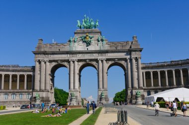 Parc du cinquantenaire Brüksel, Belçika