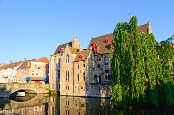 Gamla stan i Brygge, Belgien — Stockfoto