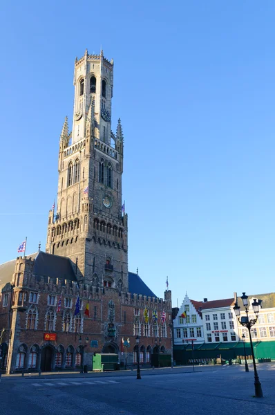 Belfry in Bruges, Belgium — Stock Photo, Image
