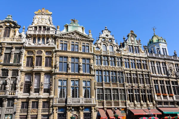 Grand Place en Bruselas, Bélgica —  Fotos de Stock