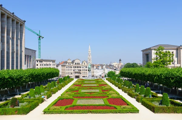 Mont des Arts in Brussels, Belgium — Stock Photo, Image