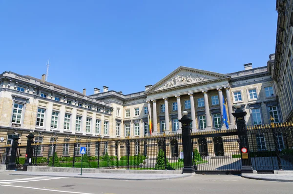国会大厦在布鲁塞尔，比利时 — 图库照片