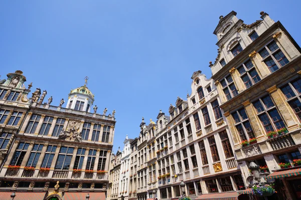 Grand Place em Bruxelas, Bélgica — Fotografia de Stock