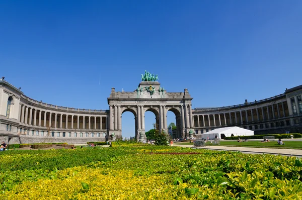 Parc du Cinquantenaire in Brussels, Belgium — Stock Photo, Image