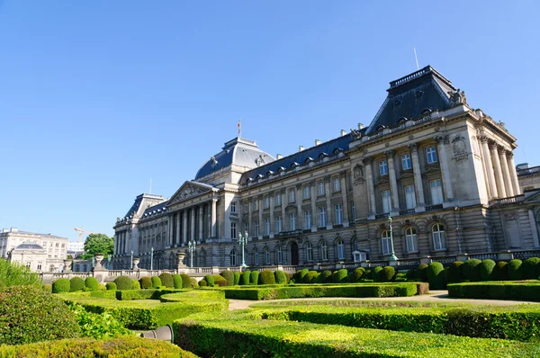 在布鲁塞尔，比利时万国宫皇家 — 图库照片