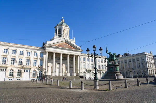 Королевская площадь в Брюсселе, Бельгия — стоковое фото